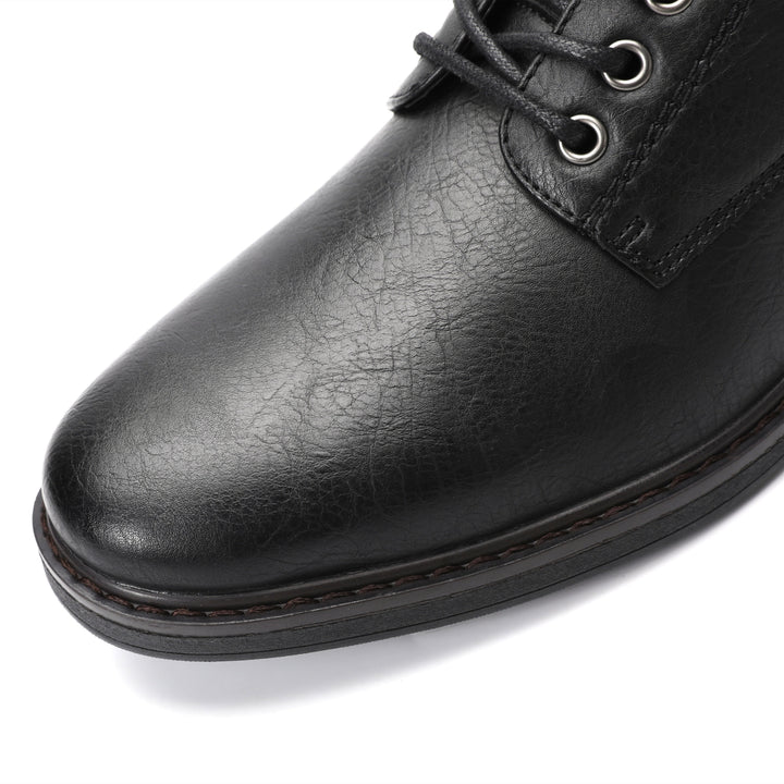 Men’s Business Winter Boots with Round Toe and Medium Heel