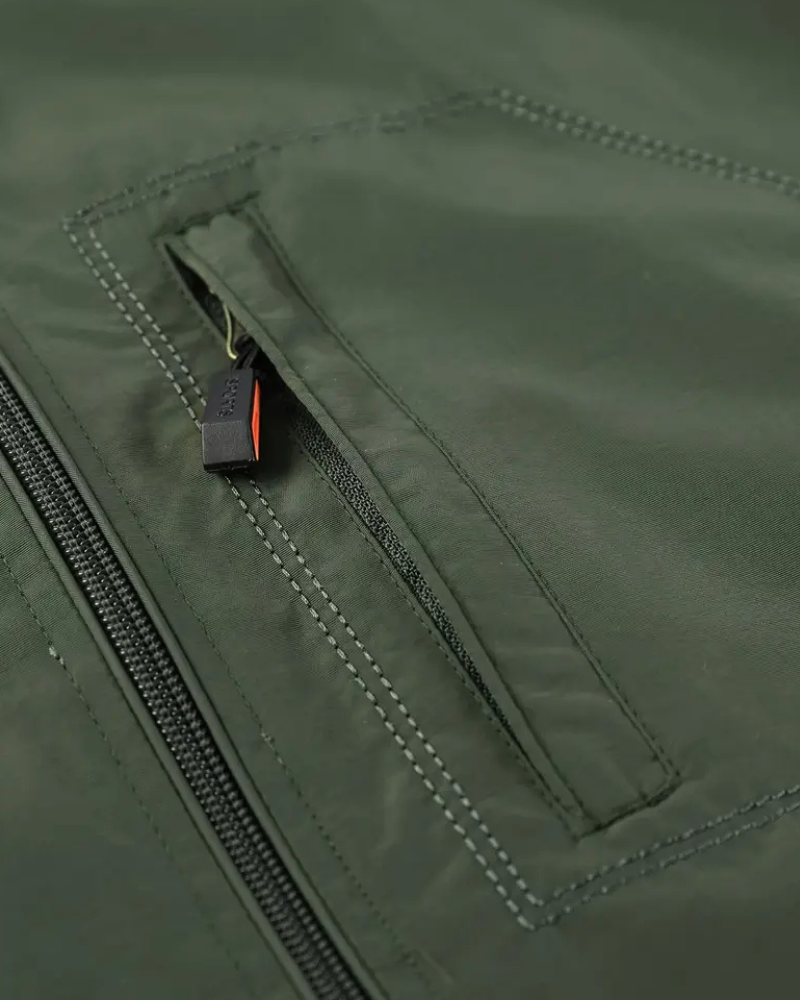 Men’s Hooded Field Jacket with Utility Pockets