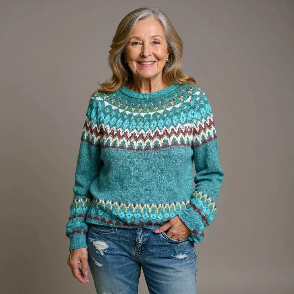 Women’s Tailored Fit Breathable Knit Sweater for Everyday Wear