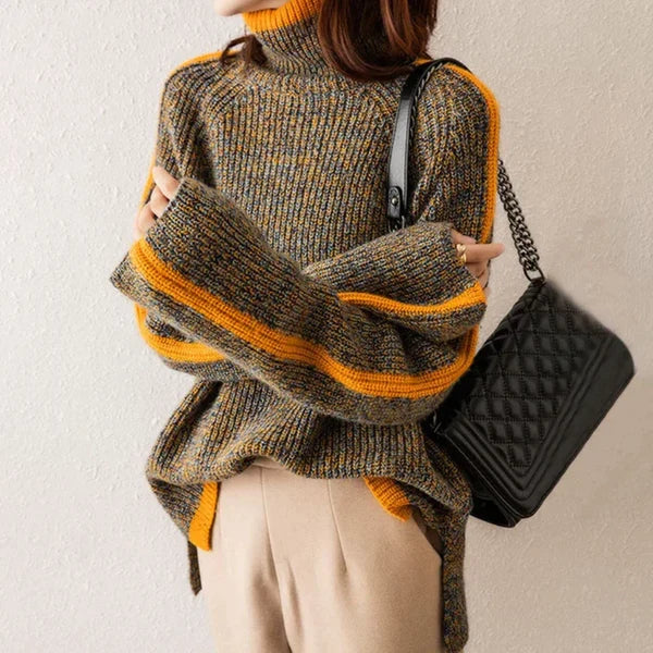 Women’s Soft Warm Classic Knit Sweater for Autumn and Winter