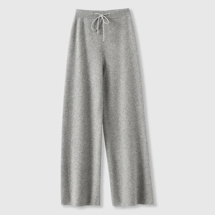 Women’s Cashmere-Blend Wide-Leg Lounge Trousers