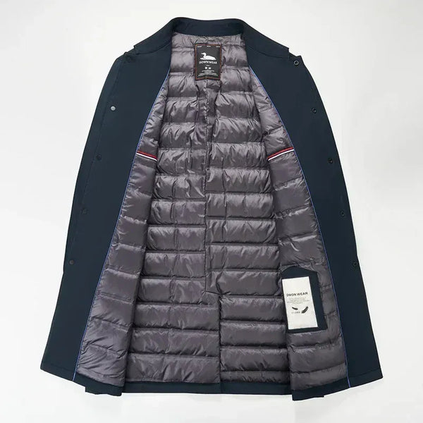 Men’s Tailored Double-Breasted Trench Coat