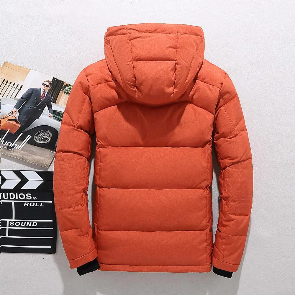 Men's Premium Down-Filled Hooded Winter Jacket