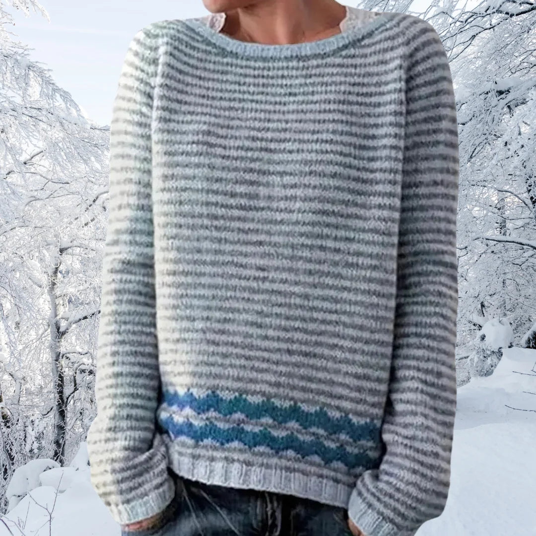 Women’s Lightweight Fitted Knit Sweater for Fall and Winter
