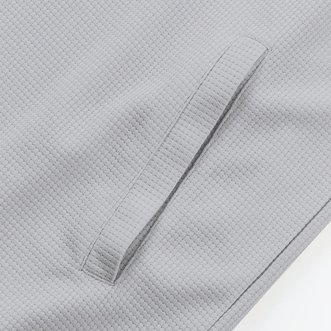 Men’s Textured Relaxed-Fit Lapel Button Jacket