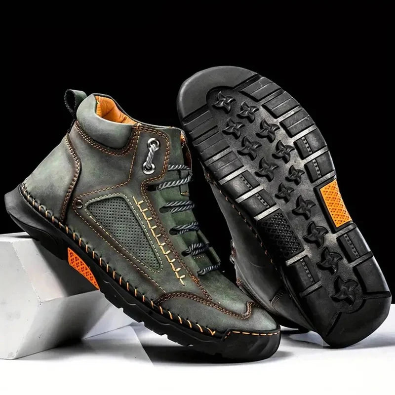 Men’s Waterproof Hiking Boots with Orthopedic Arch Support