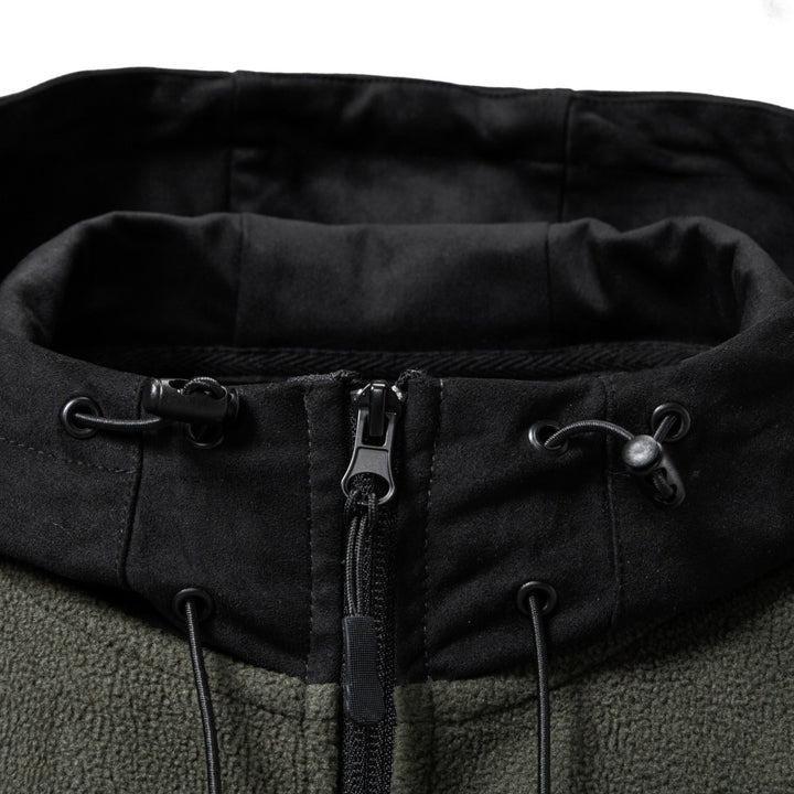 Men's Hooded Full-Zip Fleece Top
