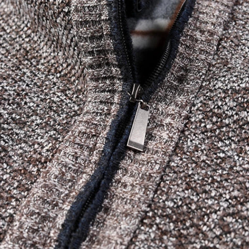 Men’s Classic Full-Zip Knit Cardigan