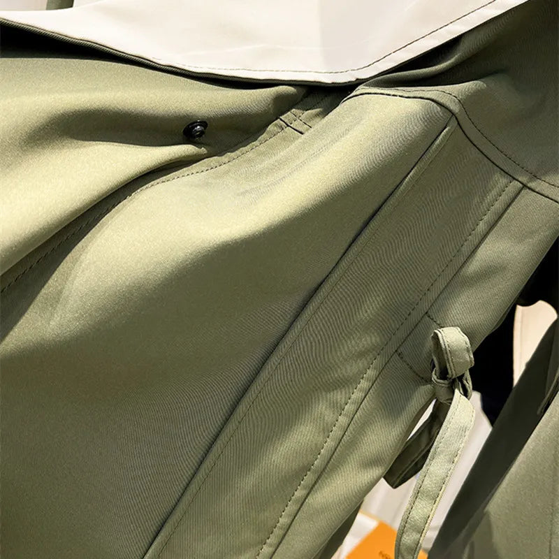 Women's Elegant Windproof Jacket with Weather-Resistant Protection