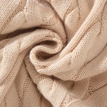 Men’s Ribbed Turtleneck Half-Zip Knit Sweater