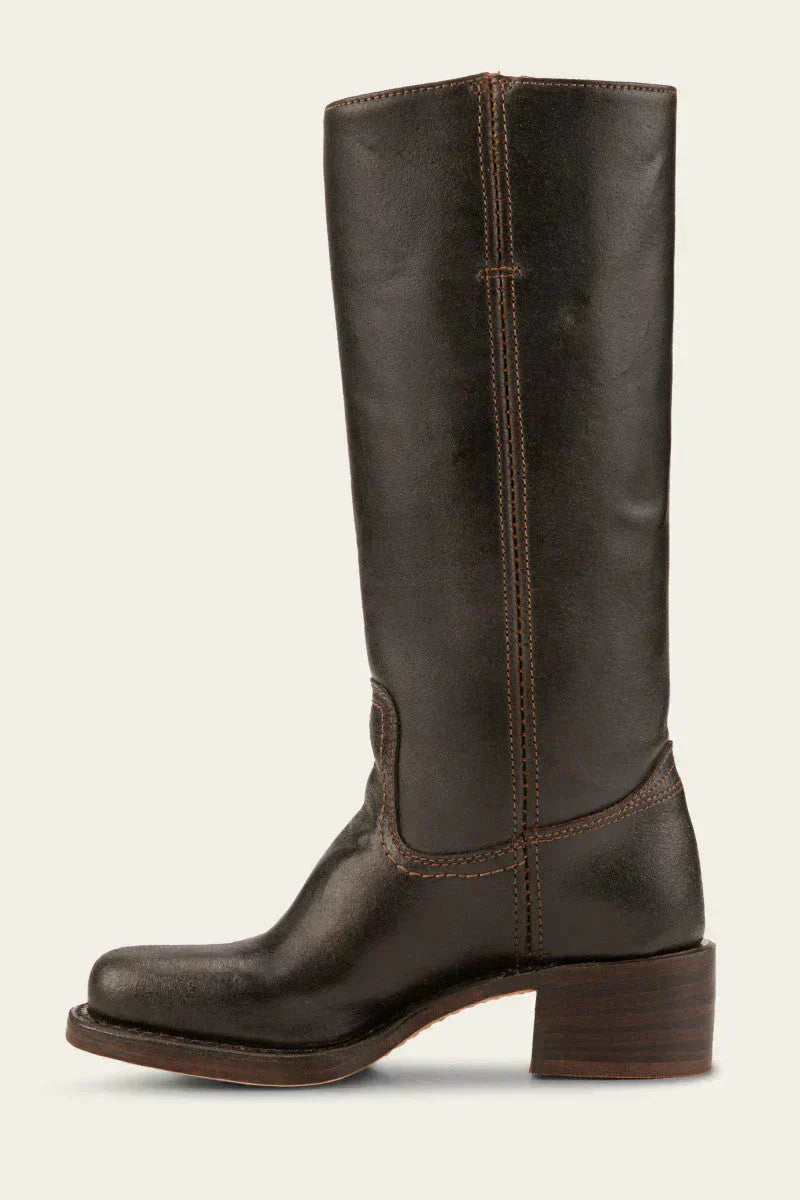 Women’s Slim-Fit Knee-High Boots with Structured Supportive Sole