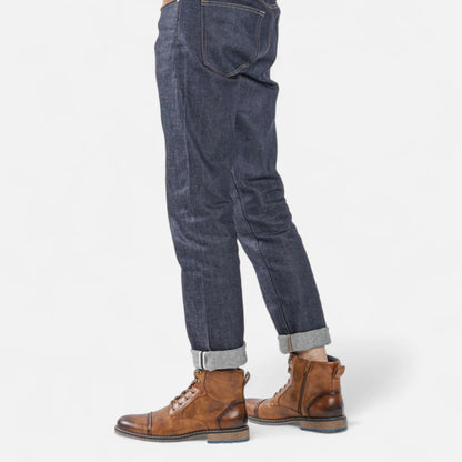 Men’s Lightweight Retro Leather-Style Boots