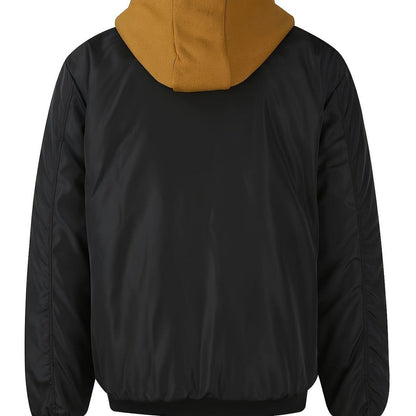 Men’s Warm-Lined Hooded Full-Zip Winter Jacket