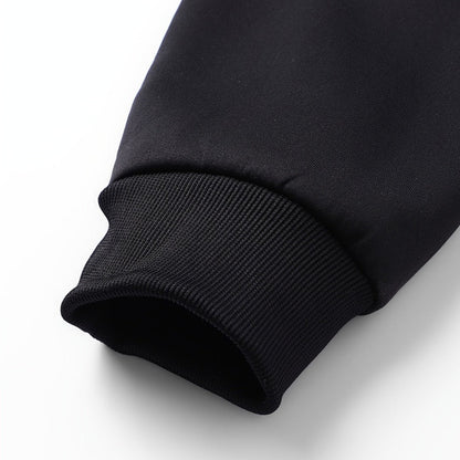 Men’s Plush-Lined Stretch Hooded Winter Jacket