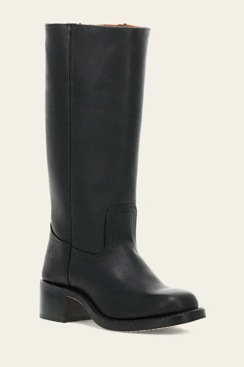 Women’s Slim-Fit Knee-High Boots with Structured Supportive Sole