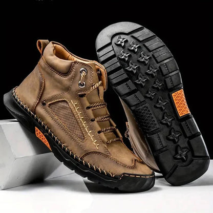 Men’s Waterproof Hiking Boots with Orthopedic Arch Support