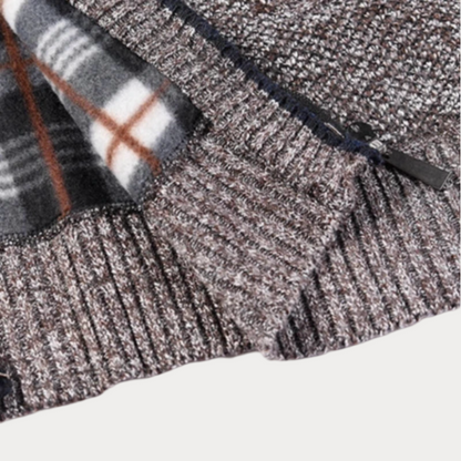 Men’s Classic Full-Zip Knit Cardigan