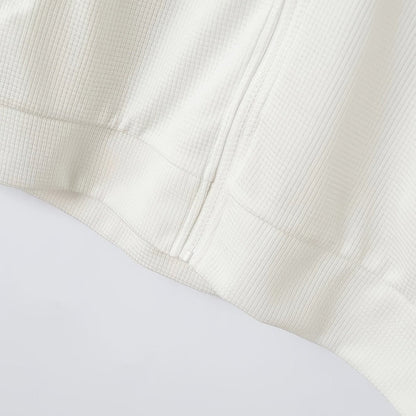 Men’s Textured Casual Full-Zip Everyday Jacket