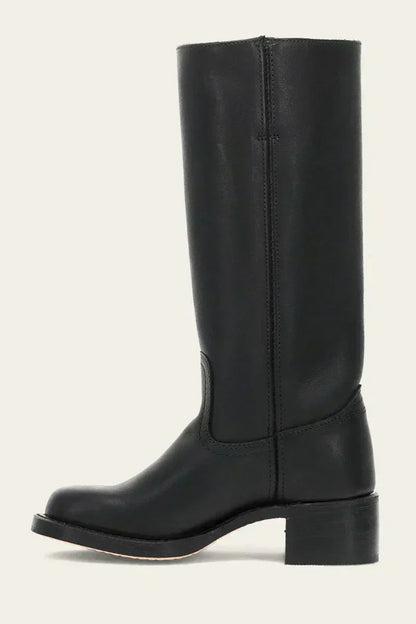 Women’s Slim-Fit Knee-High Boots with Structured Supportive Sole