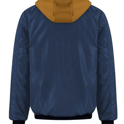 Men’s Warm-Lined Hooded Full-Zip Winter Jacket