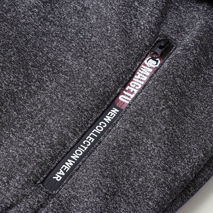 Men’s Plush-Lined Stretch Hooded Winter Jacket