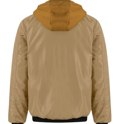 Men’s Warm-Lined Hooded Full-Zip Winter Jacket