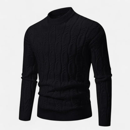 Men’s Soft Knit Relaxed Crew Neck Pullover