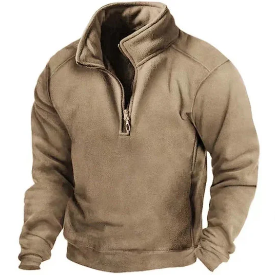 Men’s Windproof Insulated Winter Knit Pullover