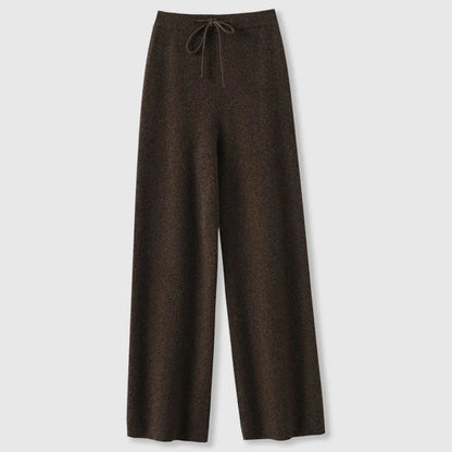 Women’s Cashmere-Blend Wide-Leg Lounge Trousers