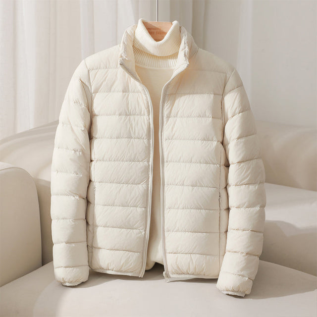 Women’s Lightweight Quilted Winter Puffer Jacket