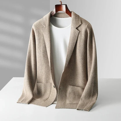 Men’s Pure Cashmere Tailored Button Cardigan