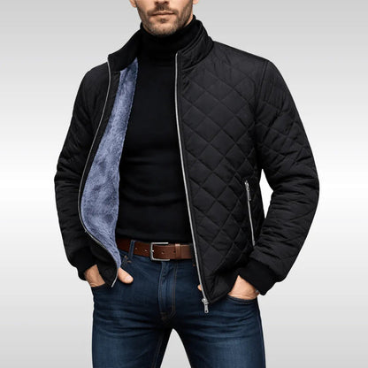 Men’s Relaxed Hooded Quilted Jacket