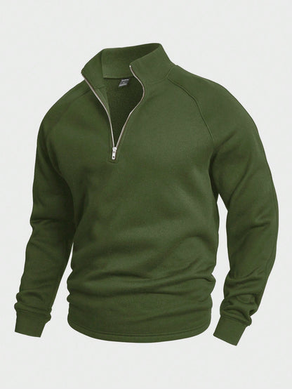 Men’s Breathable Half-Zip Performance Knit Pullover