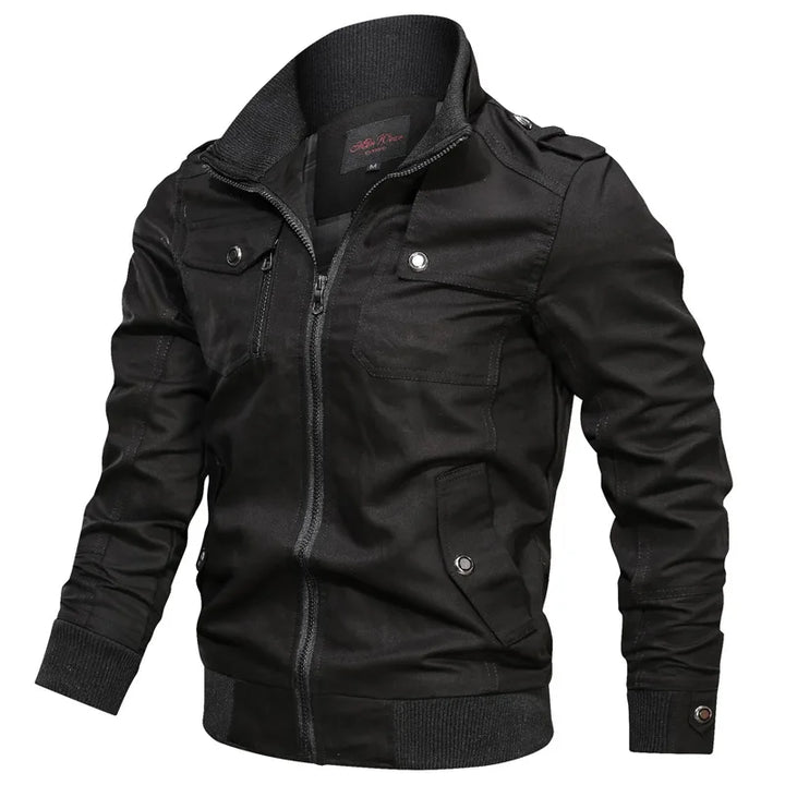 Men’s Cotton Utility Bomber Jacket