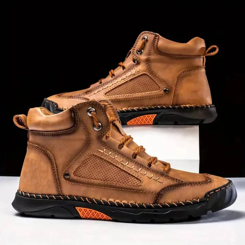 Men’s Waterproof Hiking Boots with Orthopedic Arch Support