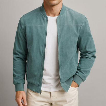Men’s Relaxed Suede Urban Jacket