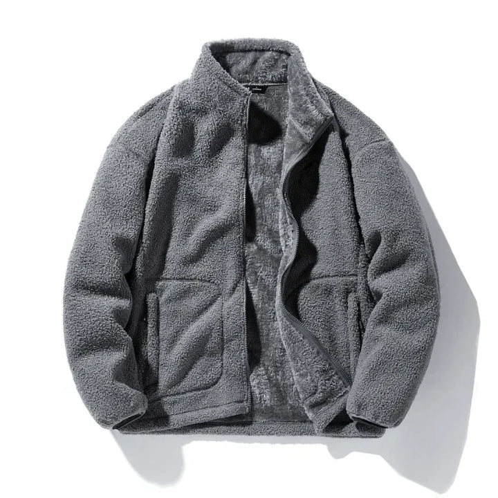 Men’s Relaxed Fit Fleece Zip Jacket