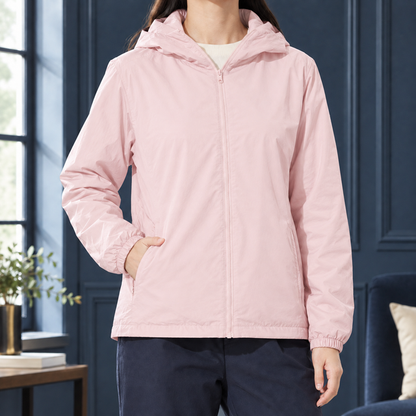 Women’s Lightweight Duck Down Hooded Puffer Jacket