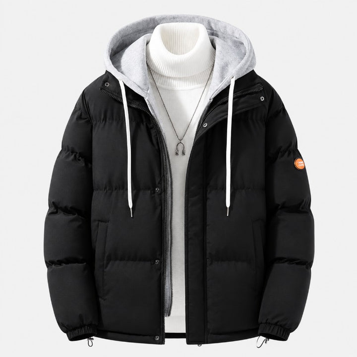 Men’s Quilted Hooded Puffer Jacket