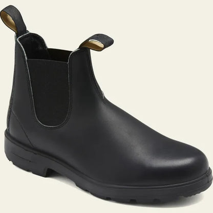 Men’s Waterproof Vegan Leather Chelsea Boots with Elastic Sides