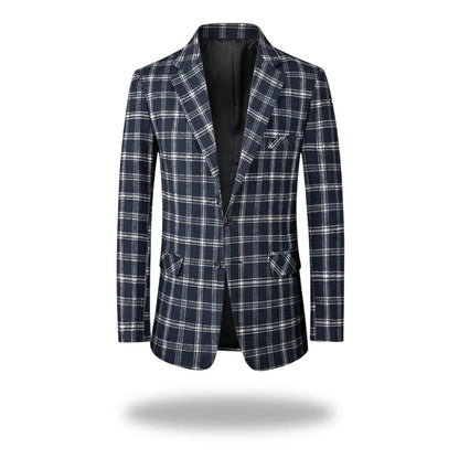 Women’s Structured Tailored Blazer with Breathable Fabric and Classic Fit