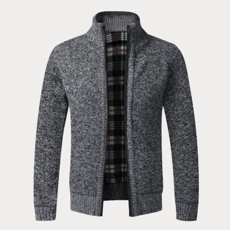 Men’s Classic Full-Zip Knit Cardigan