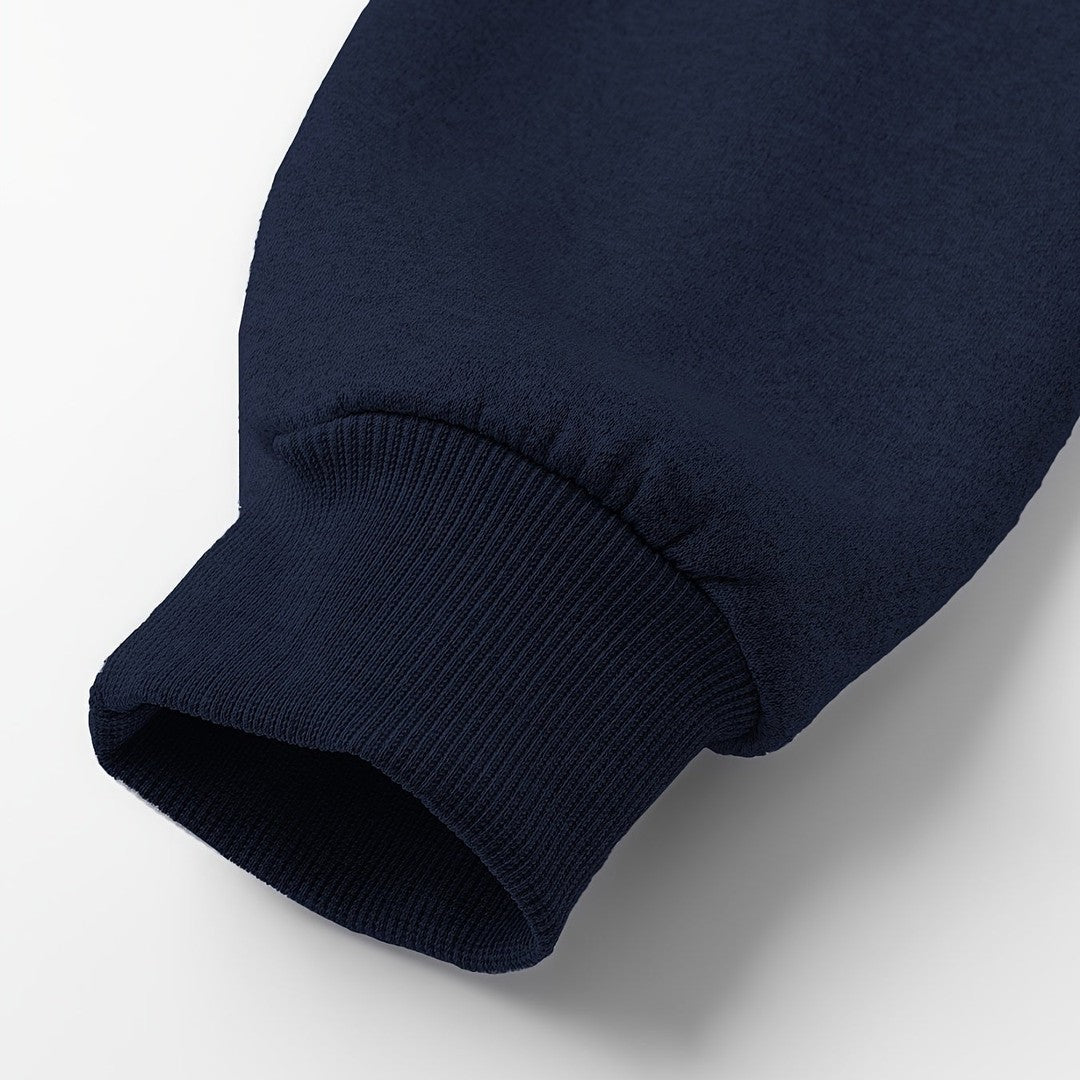 Men’s Plush-Lined Stretch Hooded Winter Jacket