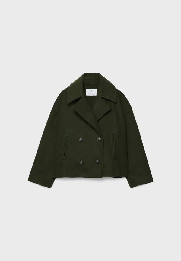 Women’s Lightweight Double-Breasted Short Jacket for Summer