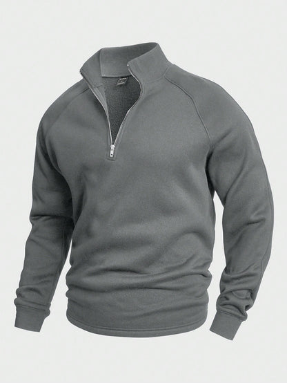 Men’s Breathable Half-Zip Performance Knit Pullover