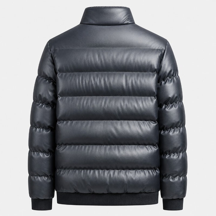 Men’s Reinforced Quilted Utility Puffer Jacket