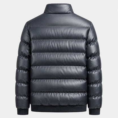 Men’s Reinforced Quilted Utility Puffer Jacket