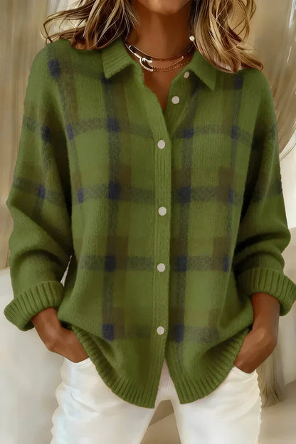 Women’s Longline Open-Front Cardigan with Elegant Relaxed Fit