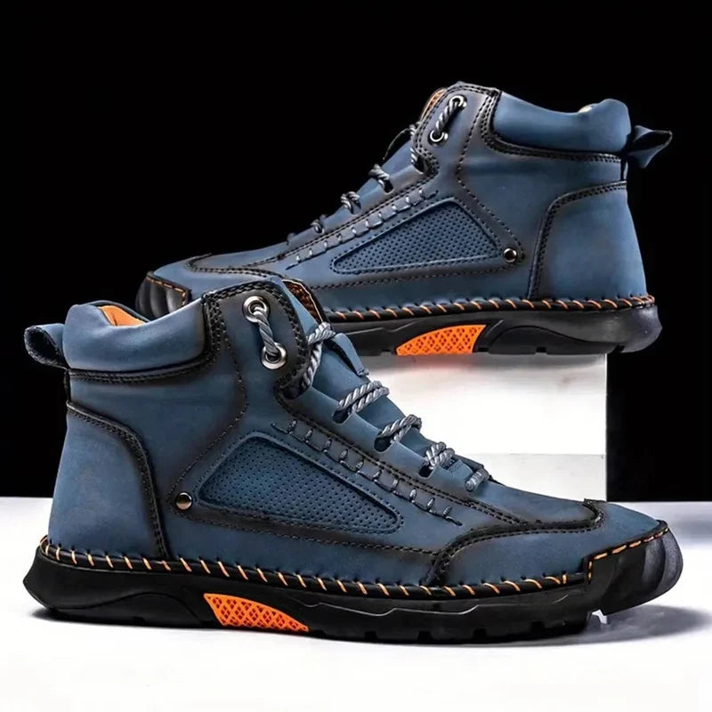 Men’s Waterproof Hiking Boots with Orthopedic Arch Support