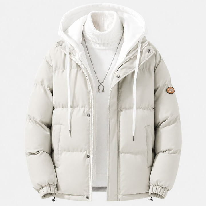 Men’s Quilted Hooded Puffer Jacket
